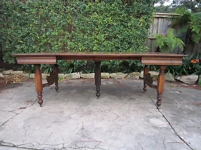 $2450 • Buy American Oak Extension Dining Table C. 1905