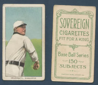 T206 ++++ Delehanty ++ Washington +++ Sovereign 150 ++++ Free S/H • $89.98