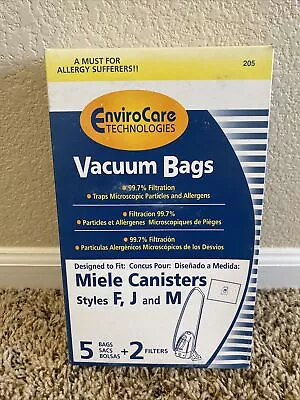 Generic Miele Canister Styles F J & M Vacuum Cleaner Replacement Bags (5 Pack) • $10