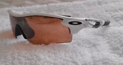 Oakley Radarlock Path Sunglasses - Matt White  / Mid Brown Plus Accessories • £75