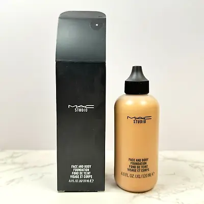 Mac Studio Face & Body Foundation • XL Jumbo Size 120 Ml/4.0 Oz • Shade N5 • NEW • $33.99