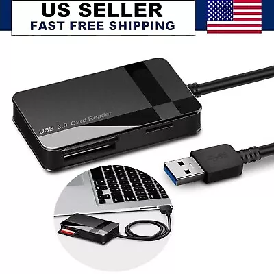 All-in-One USB 3.1 Multi-Function Memory Card Reader Supported CF/SD/MS /TF • $9.99