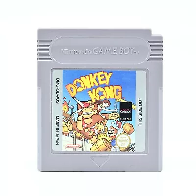 Donkey Kong - Nintendo Gameboy Game - PAL - FREE POST! NEW SAVE BATTERY! • $69.99