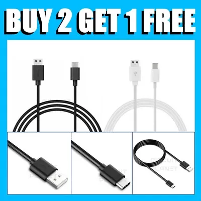 £2.99 • Buy Heavyduty Long Fast Charge USB C Type C Data Charging Charger Cable Lead 2m 3m