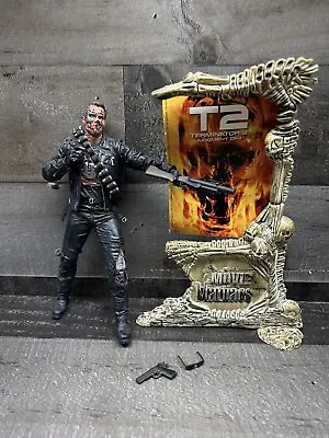 2001 Mcfarlane T2 Terminator 2 Action Figure Movie Maniacs Series 4 • $29.95