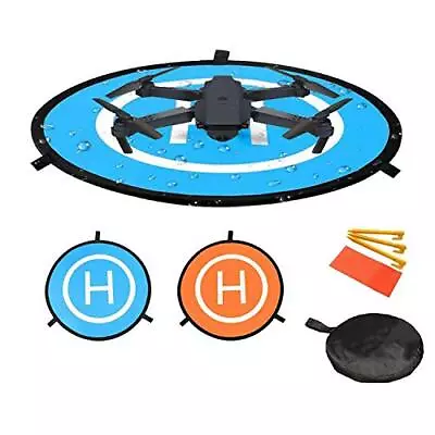 Pista De Aterrizaje De Drones Plegable Para RC Drones Helicopter Pad • $20.50