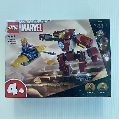 LEGO Marvel: Iron Man Hulkbuster Vs. Thanos (76263) New Sealed Ages 4+ • $28.55
