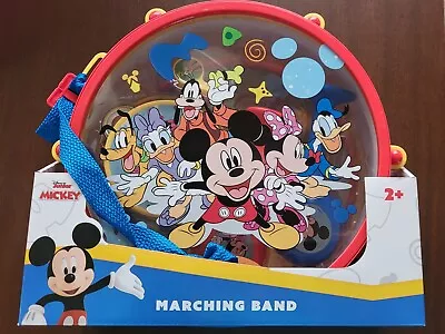 Disney Junior Mickey Mouse Toy 10 Piece Marching Band Drum Set New Sealed Box • $19.95