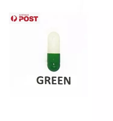 💊 Size 3 Colour Capsules Hard 100% Vegetable No Gelatin Empty Medicine Pill • $2.85