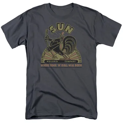 Sun Records Sun Rooster Logo Licensed Adult T-Shirt • $24.95
