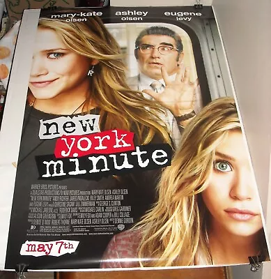 Rolled New York Minute Advance Double Sided Movie Poster Mary Kate Ashley Olsen • $9.99