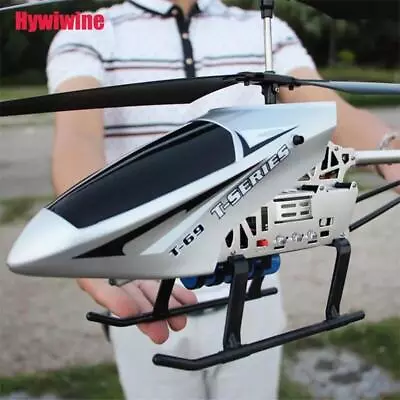 80cm Super Large Remote Control Aircraft Anti-fall Helicopter Charging Toy 3.5ch • $59.90