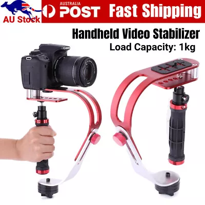 Portable Handheld Video Steadycam Stabilizer For DSLR SLR DV GoPro Camera • $17.95