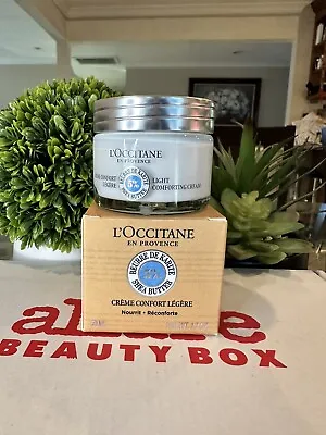 L'Occitane Light Comforting Face Cream 5% Shea Butter 1.7oz / 50ml *NEW IN BOX* • $32.88