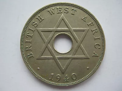 £4 • Buy British West Africa 1940 Copper Nickel Penny VF