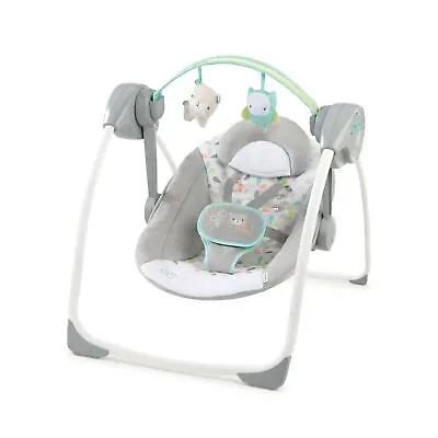 $61 • Buy Ingenuity Comfort 2 Go Portable Baby Swing With Music, Multicolor
