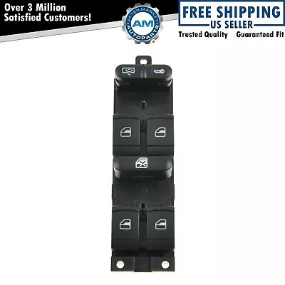 Master Power Window Switch Front Left Driver Side For VW Golf Jetta Passat • $11.19