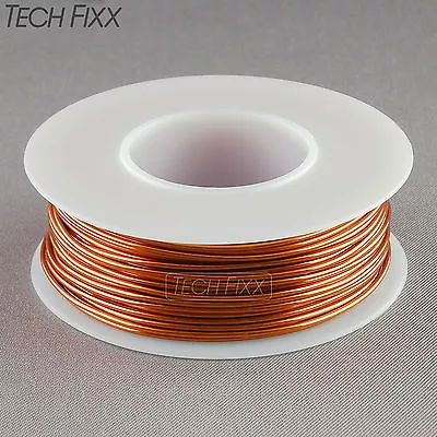Magnet Wire 18 Gauge AWG Enameled Copper 50 Feet Coil Winding & Crafts 4oz 200C • $12.35