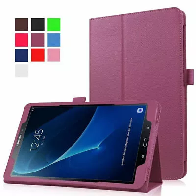 Smart Case Leather Tablet Cover Stand For Samsung Tab A 8.0 SM T350 T355 T355Y • $15.99