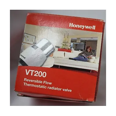 Honeywell VT200E-1/2 EG Thermostatic Radiator Valve TRV 15mm Angled - BNIB • £22.99