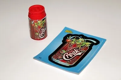 Topps Wacky Packages Eraser Series 2 CHERRY CROAK Cola Soda Eraser Sticker #19 • $9.95