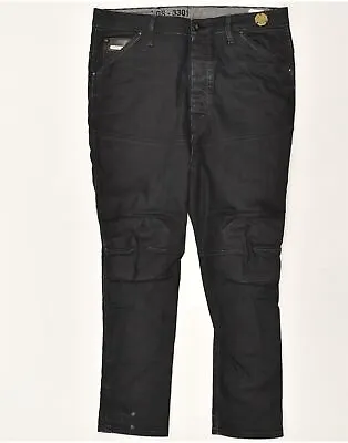 G-STAR Mens Loose Fit Tapered Jeans W31 L32 Black Cotton CS09 • $19.35