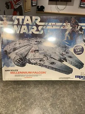 VINTAGE 1979 MPC Star Wars Han Solo's MILLENNIUM FALCON Model Kit - NEW Sealed • $199.99