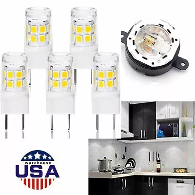 5x G8 LED Bulb 3W Mini Thin Puck Light Bulbs Equivalent To 20W-25W Halogen Bulb • $14.89