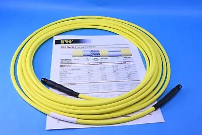 IW-Microwave Coax Cable 32' RF Test Cable Assembly SMA M-M DC-26.7 GHz NEW • $119.95