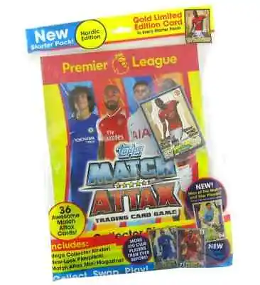 Topps Match Attax 17/18 Choose The Cards To Complete Your Set Free Delivery  • £1.49