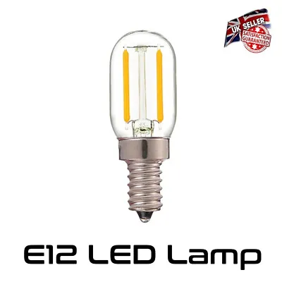 E12 LED Bulb Filament Retro Lamp 1w (10w) Small Screw 240V Warm White Light • £3.95