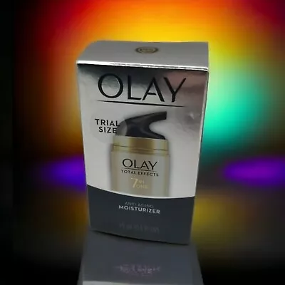 Olay Total Effects 7 In 1 Moisturizer Skin Anti Aging 0.5 Fl Oz Trial Size NEW • $10.99