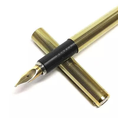 Aurora Hastil Vermeil Gold Fountain Pen • $247.34