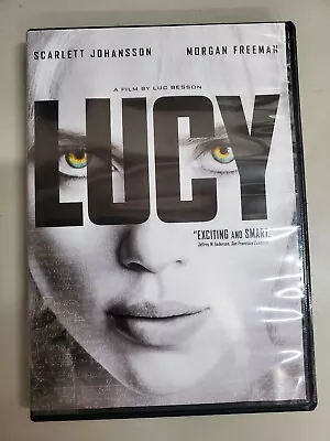 Lucy - DVD Scarlett JohanssonMorgan FreemanMin-Sik Choi - Used • $6.30