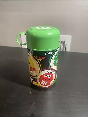 Vintage 2002 M&M’s Insulated Thermal Cup Green • $20
