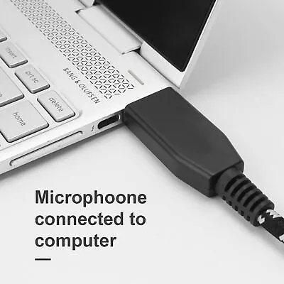 USB Microphone Cable USB To XLR Female 3 Pin Cable For Microphones Recording WAI • £14.75