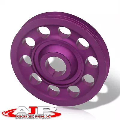 Purple Motor Aluminum Single Alternator Pulley For Acura Honda Bseries B16A B18A • $39.99
