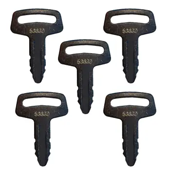 5 Kubota Excavator Replacement Ignition Keys Fits KX KH R SQ K Models Gas Thomas • $20.02