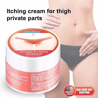 Itchy Skin Care Repair Eczema Ointment Cream Private Area Deodorant Vaginal • $12.95