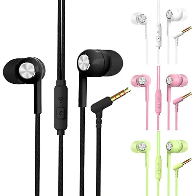 Earphones  In  Ear Headphones With Microphone  3.5mm Wired Earbuds For Ios And • $14.99