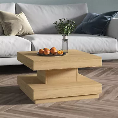 Coffee Table  Brown 60x60x35  MDF L2F1 • £89.96