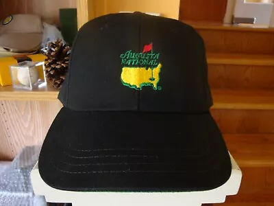 Rare Black MEMBERS Only AUGUSTA NATIONAL GOLF CLUB Golf HAT NOT MASTERS • $89