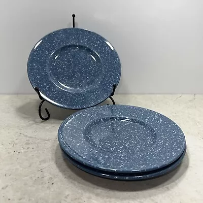 Mikasa Ultrastone Country Blue Lot Of (3) Saucers 6 1/2  CU501 Japan • $18.95