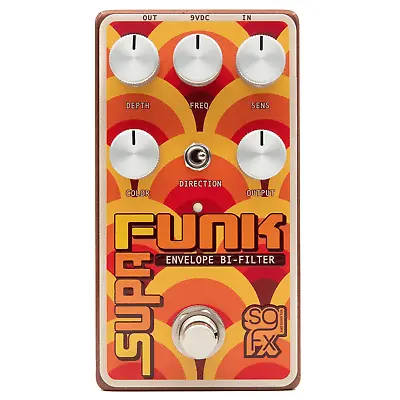 SGFX SolidGoldFX Supa Funk Envelope Bi-Filter Guitar Effects Pedal • $199