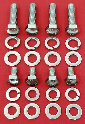 Ford Fe Water Pump Bolts Kit 352 360 390 406 427 428 Engine Edsel Stainless Hex  • $15.93