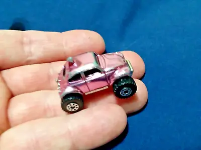 1983 HotWheels Volkswagon Beetle Baja Hot Bug Chrome VW Mini Diecast Purple Pink • $14.95