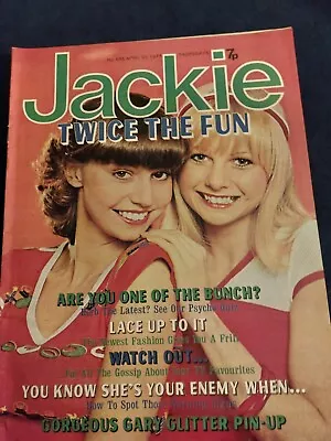 Vintage JACKIE Magazine 30 APRIL 1977 Gary Glitter Abba Dooleys John Christie681 • £15