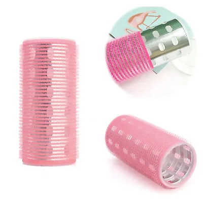 Aluminum Core Long Hair Curler Roller Self Grip Bangs Jumbo X-Large 2in 50mm XL • $7.98