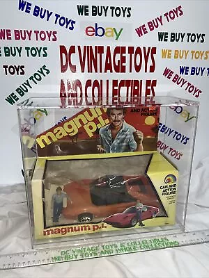 Vintage 1982 MAGNUM PI Ferrari & Figure LJN Toys LTD Rare TOM SELLECK TV Nice! • $1500