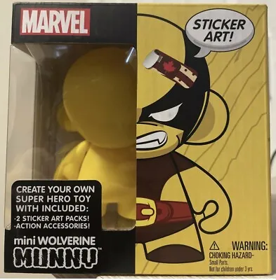 Marvel Mini Wolverine Munny Sticker Art Create Your Own Super Hero Toy • £13.95